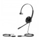 Yealink YHS34 Auriculares Diadema Negro - YHS34-MONO